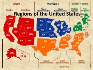 Regions of the United States