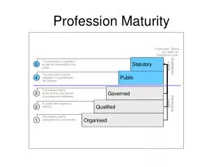 Profession Maturity