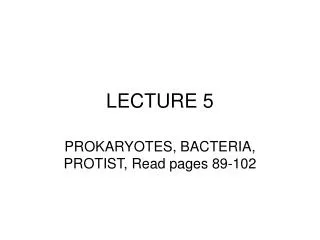 lecture 5