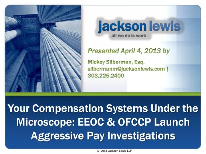 your compensation systems under the microscope eeoc ofccp launch aggressive pay investigations