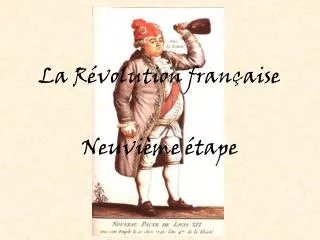 la r volution fran aise