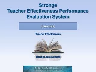 Stronge Teacher Effectiveness Performance Evaluation System