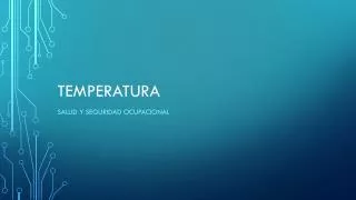 temperatura
