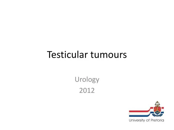 testicular tumours