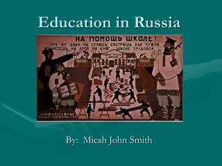 education in russia