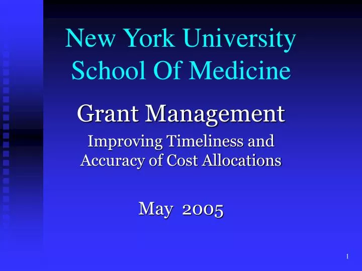 new york university school of medicine