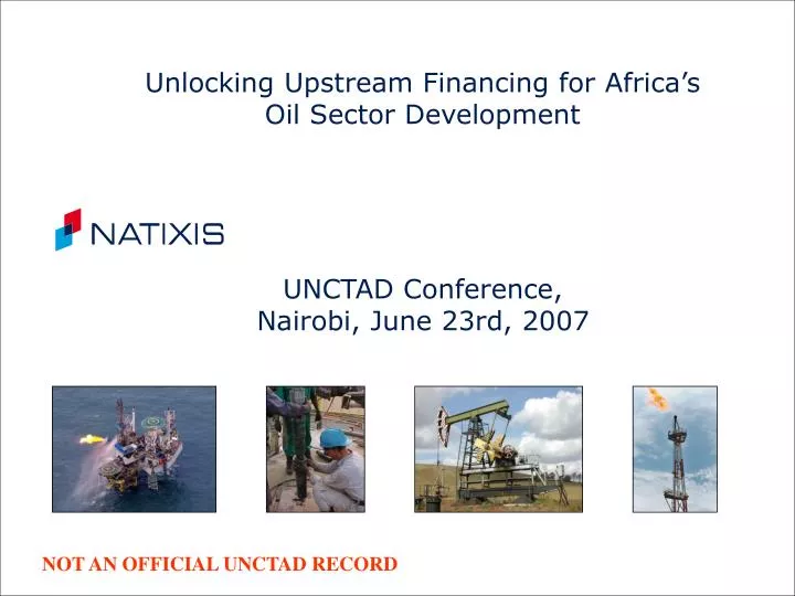 unlocking upstream financing for africa s oil sector development
