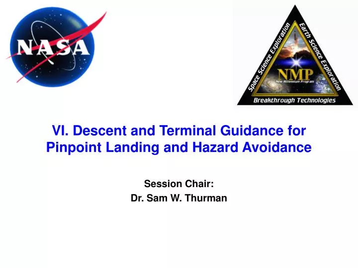 vi descent and terminal guidance for pinpoint landing and hazard avoidance