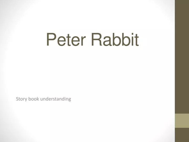 peter rabbit