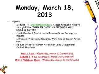 Monday, March 18, 2013