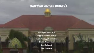 dakwah antar budaya