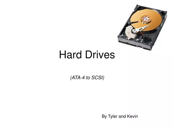 hard drives