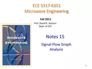 Prof. David R. Jackson Dept. of ECE