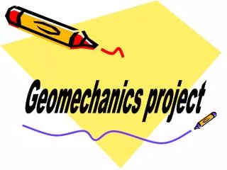 Geomechanics project