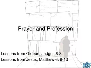 Prayer and Profession