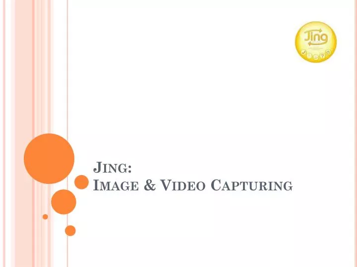 jing image video capturing