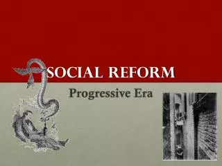 SOCIAL REFORM