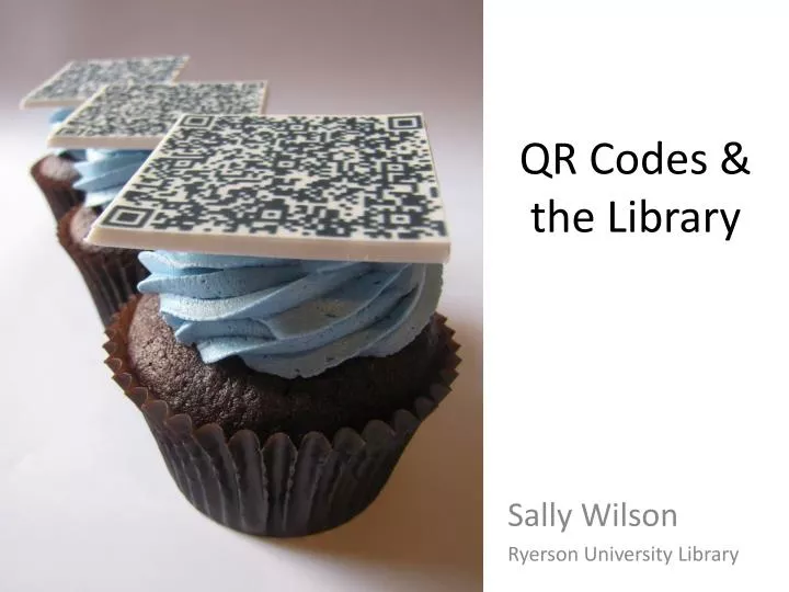 qr codes the library