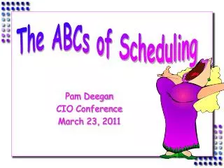 Pam Deegan CIO Conference March 23, 2011
