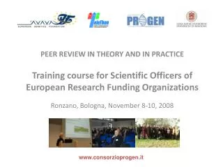 PEER REVIEW IN THEORY AND IN PRACTICE
