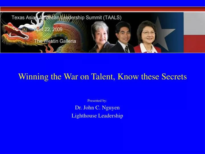 winning the war on talent know these secrets