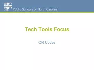 Tech Tools Focus