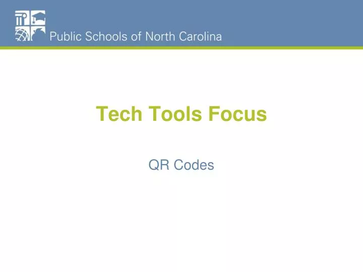 tech tools focus