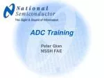 ADC Training - slide 1