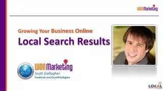 Growing Your Business Online Local Search Results