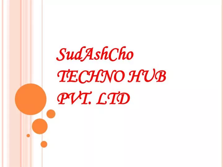 sudashcho techno hub pvt ltd