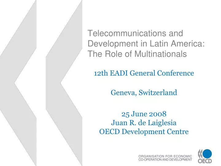 telecommunications and development in latin america the role of multinationals