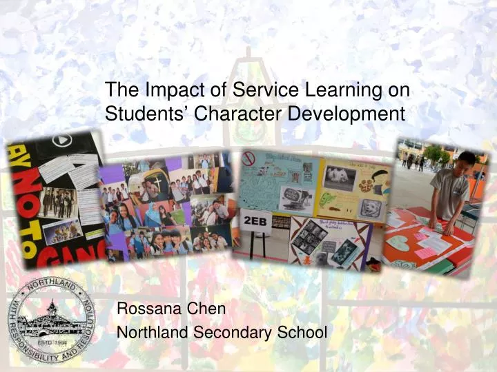 the impact of service learning on students character development