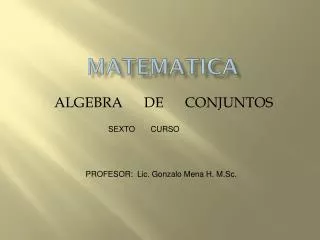 matematica