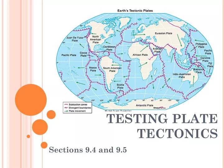 testing plate tectonics
