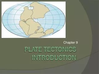 Plate Tectonics Introduction