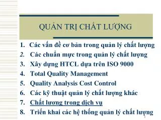 qu n tr ch t l ng