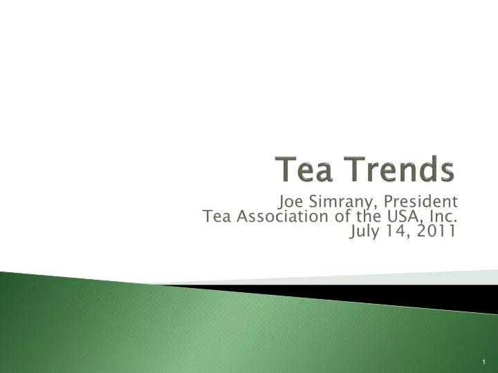 tea trends