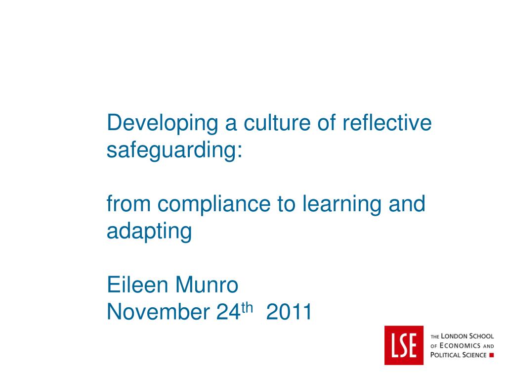 Safeguarding Reflective Model Examples PPT - Developing a culture of reflective safeguarding: PowerPoint ...