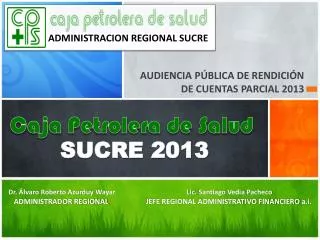 sucre 2013