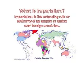 What Is Imperialism?