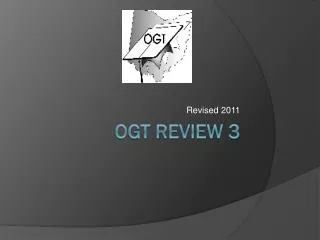 OGT Review 3