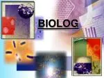 BIOLOG - slide 1