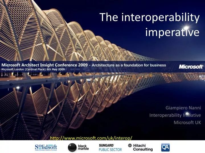 the interoperability imperative