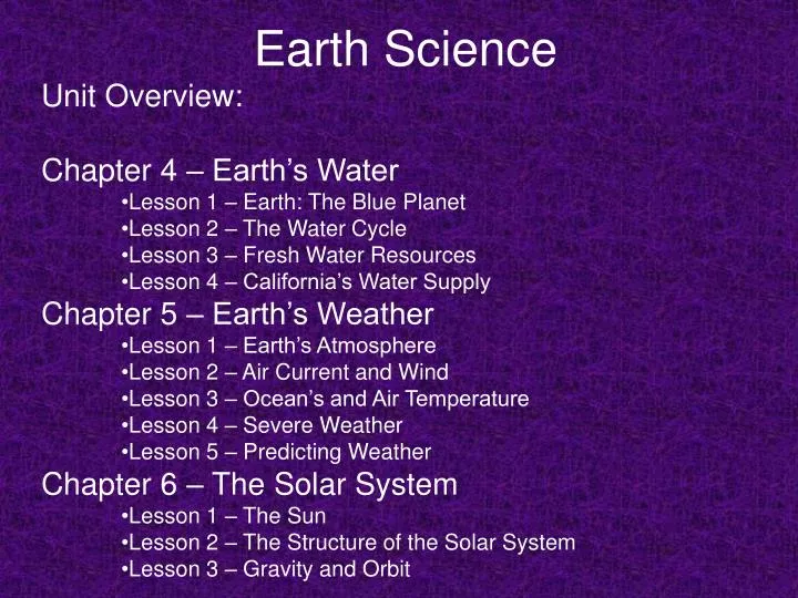 PPT - Earth Science PowerPoint Presentation, Free Download - ID:3040687