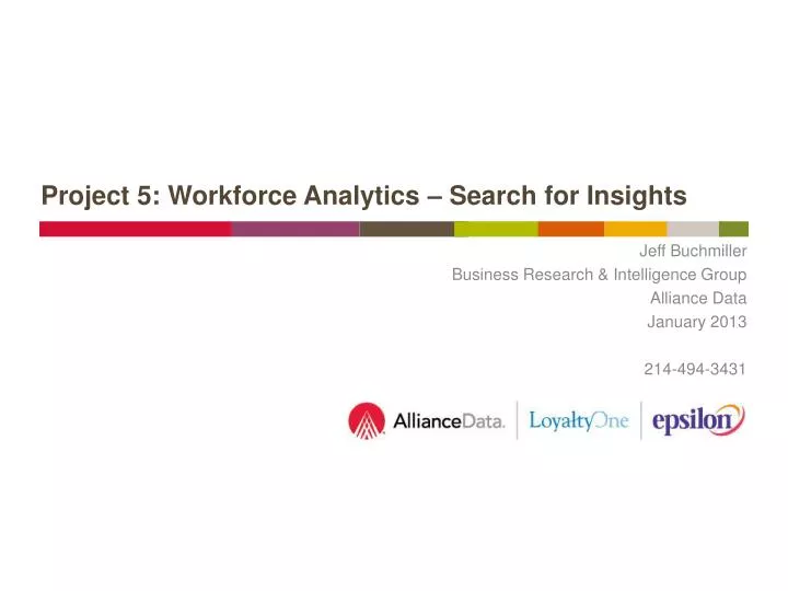 project 5 workforce analytics search for insights