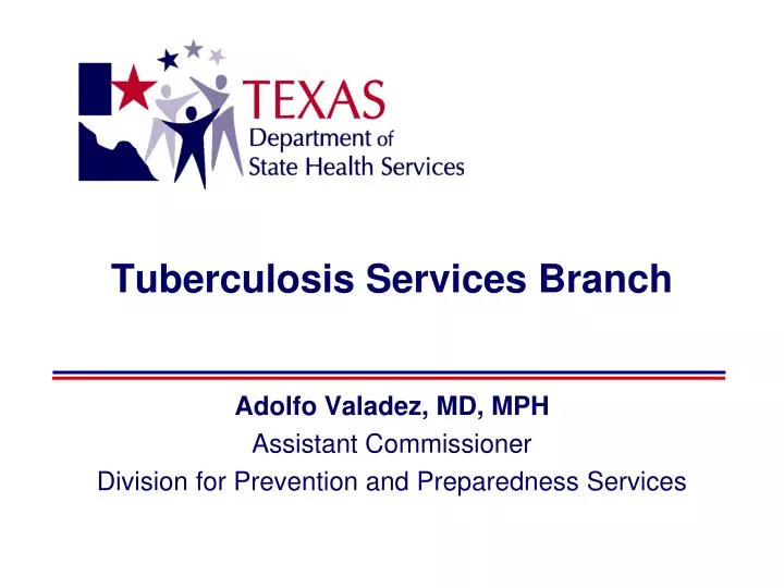 tuberculosis services branch