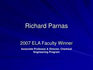 Richard Parnas