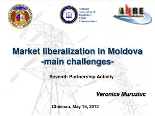 Market liberalization in Moldova -main challenges-