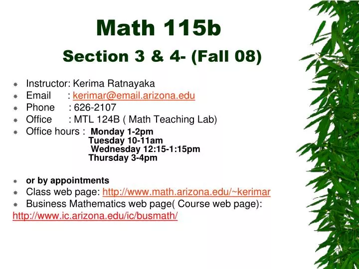 math 115b section 3 4 fall 08