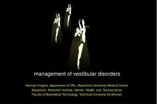 management of vestibular disorders